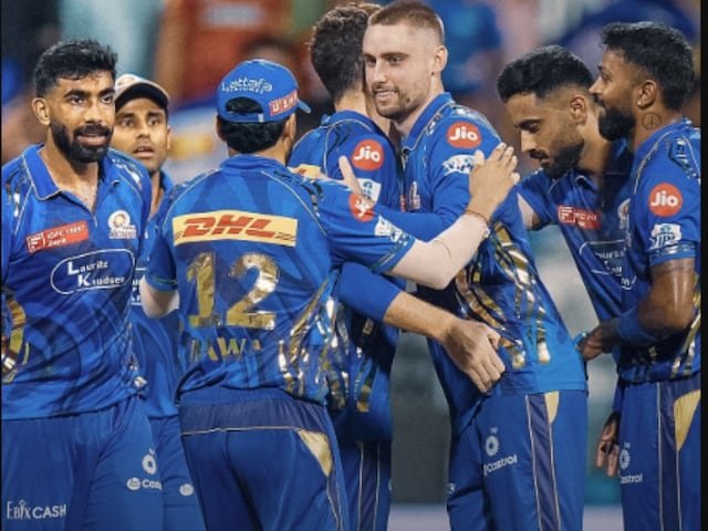 मुंबई इंडियंस ने रोमांचक मुकाबले में सनराइजर्स हैदराबाद को 4 विकेट से हराया, आईपीएल 2025 में दर्ज की तीसरी जीत mi 2025 04 b437d0c380d2804f4c75aeafbe3ba9e6