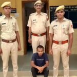 जैसलमेर: अश्लील वीडियो वायरल करने वाला युवक अलीगढ़ से गिरफ्तार, जैसलमेर के बुजुर्ग से जुड़ा था मामला IMG 20250628 WA0035