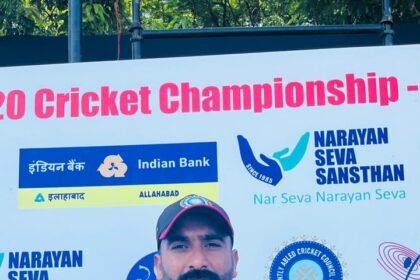 मारवाड़ क्रिकेट एकेडमी बालोतरा के लिए गर्व का क्षण, जसवंत सिंह राजपुरोहित बने इंडियन ब्लू टीम के कप्तान IMG 20250714 WA0006