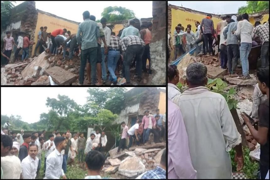 झालावाड़ में स्कूल की छत ढहने से बड़ा हादसा: पांच मासूमों की मौत, 30 से अधिक घायल; शिक्षा व्यवस्था पर फिर खड़े हुए सवाल IMG 20250725 WA0016