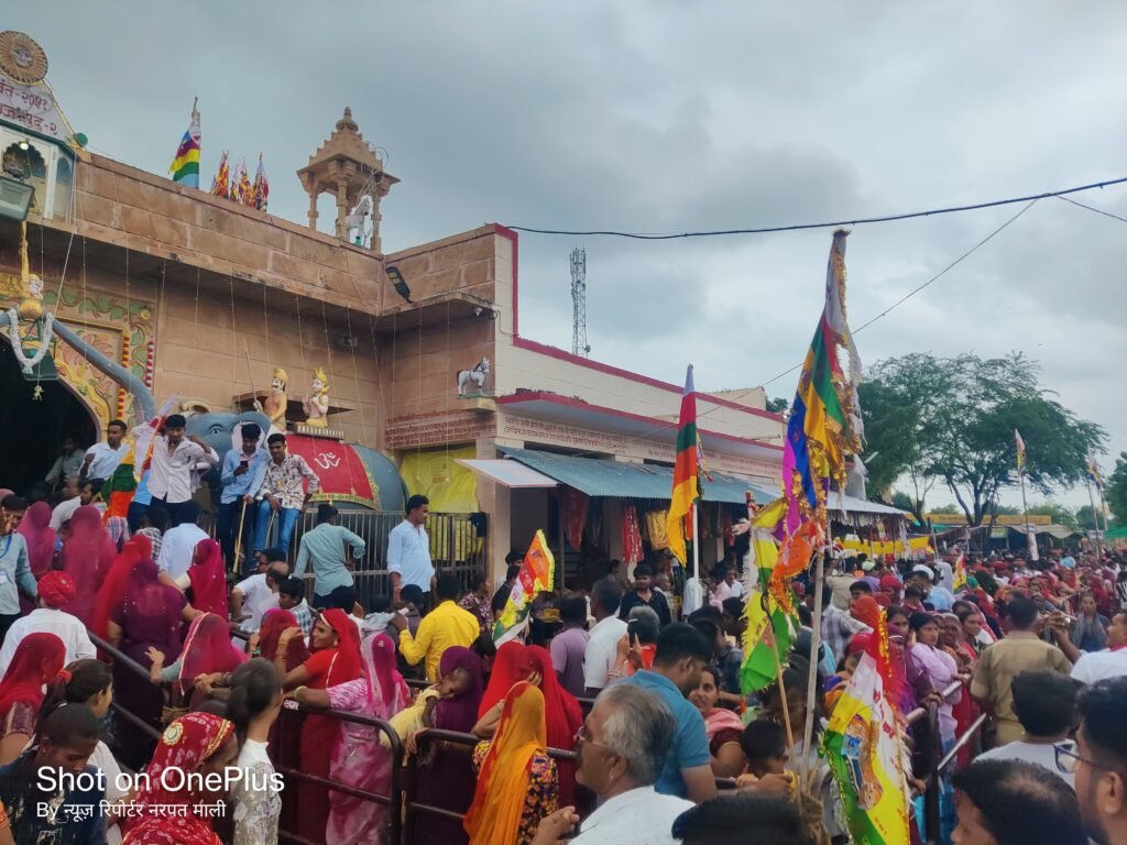 बाबा रामदेवजी के अवतरण दिवस पर बिठूजा धाम में उमड़ा आस्था का जन सैलाब 1001318435