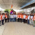 असाडा से रामदेवरा के लिए रवाना हुआ बाबा रामदेव मरुधर संघ का पैदल जत्था IMG 20250809 WA0034