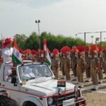 उद्योग एवं वाणिज्य विभाग राज्य मंत्री के.के. विश्नोई ने किया ध्वजारोहणजिला स्तरीय मुख्य समारोह आदर्श स्टेडियम में आयोजितबाड़मेर जिले में हर्षाेल्लास से मनाया गया 79 वां स्वतंत्रता दिवस IMG 20250815 WA0114