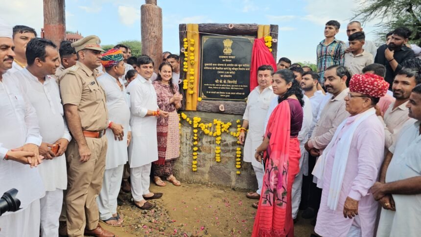 धोरीमन्ना में लवकुश वाटिका का उदघाटनलव कुश वााटिका आमजन के लिए सौगात : विश्नोइ IMG 20250816 WA0059