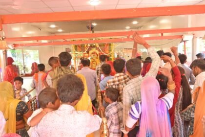 भादवा शुक्ल पक्ष बीज पर जसोलधाम में हुए धार्मिक अनुष्ठान, श्रद्धालुओं की उमड़ी भीड़, छप्पन भोग का किया गया अर्पण IMG 20250826 WA0005