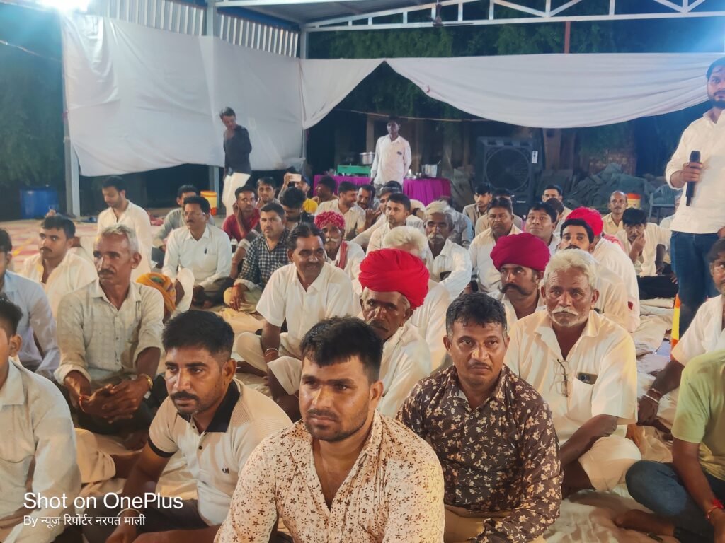 तिलवाड़ा के भडकोट मंदिर में गूंजे भजनों की स्वर लहरियाँ, गोगाजी व जगमाल जी महाराज के नाम भव्य भजन संध्या का आयोजन 1001344891