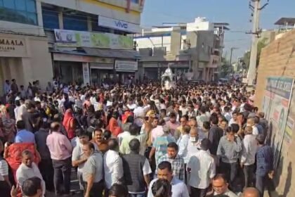 शालीभद्र महाराज ने 16 दिनों के संथारा उपवास के बाद समाधिमरण पूर्ण किया, बैकुंठ यात्रा में उमड़ा जनसैलाब IMG 20251122 125549