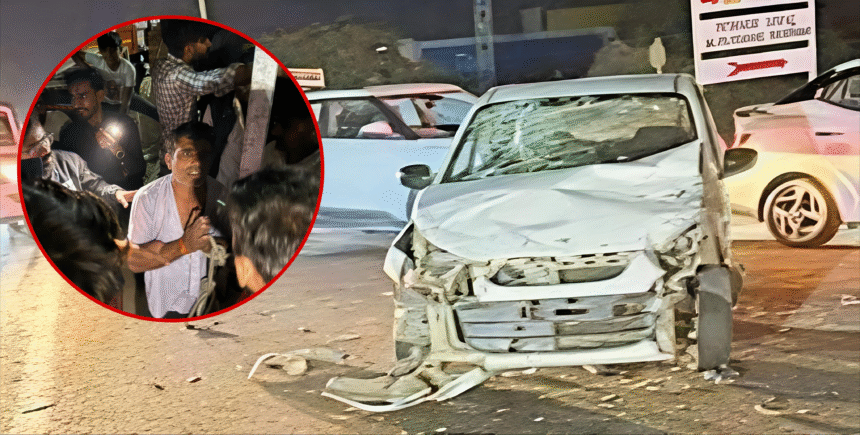 Balotra News तेज रफ्तार कार ने दो बाइकों को मारी टक्कर, दो युवक गंभीर घायल; कार चालक को भीड़ ने पेड़ से बांधकर पीटा Picsart 25 11 25 12 25 21 085