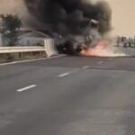 BalotraNews अनियंत्रित ट्रेलर डिवाइडर से टकराया, आग की लपटों में घिरकर जलकर हुआ राख; चालक की जान बची IMG 20251202 WA0006