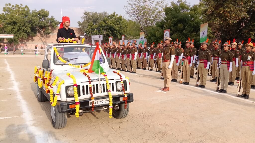बालोतरा में 77वां गणतंत्र दिवस जिला स्तरीय समारोह हर्षोल्लास से सम्पन्न 1001968424