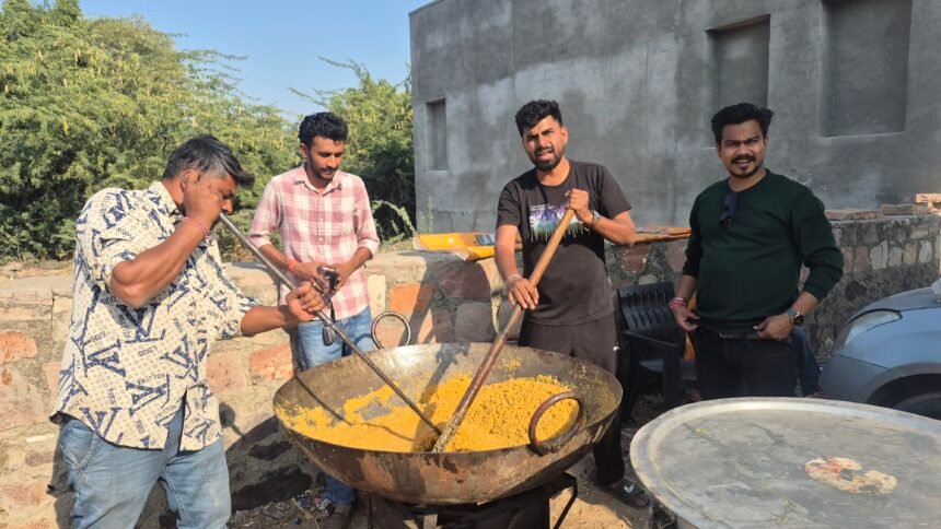 फ्रेंड्स क्लब बालोतरा की सराहनीय पहल, बेसहारा गायों के लिए 4 क्विंटल लापसी तैयार 1 फ्रेंड्स क्लब बालोतरा की सराहनीय पहल, बेसहारा गायों के लिए 4 क्विंटल लापसी तैयार 20260113 150741.heic