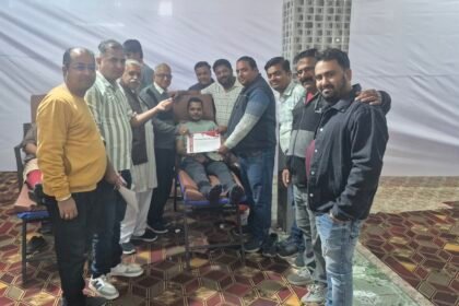 अमर शहीद हेमू कालाणी बलिदान दिवस पर संगोष्ठी व रक्तदान शिविर, 45 रक्तदाताओं ने किया पुण्य कार्य 20260121 124830.heic