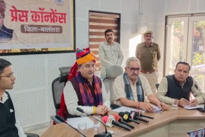 उद्योग एवं वाणिज्य राज्य मंत्री कृष्ण कुमार विश्नोई हुए ,पत्रकारों से रूबरूबजट 2026-27 को बताया विकसित राजस्थान की मजबूत नींव 1001323873