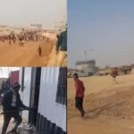 JaisalmerNews वंडर सीमेंट प्लांट में बवाल: सुपरवाइजर के थप्पड़ से भड़के हजारों मजदूर, तोड़फोड़ और मारपीट के बाद हालात बेकाबू IMG 20260212 WA0021