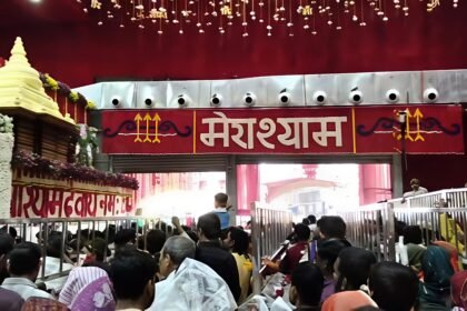 SIKAR लक्खी फाल्गुनी मेले में उमड़ा आस्था का सैलाब: खाटूश्यामजी धाम में गूंजे ‘शीश के दानी’ के जयकारे IMG 20260222 WA0087