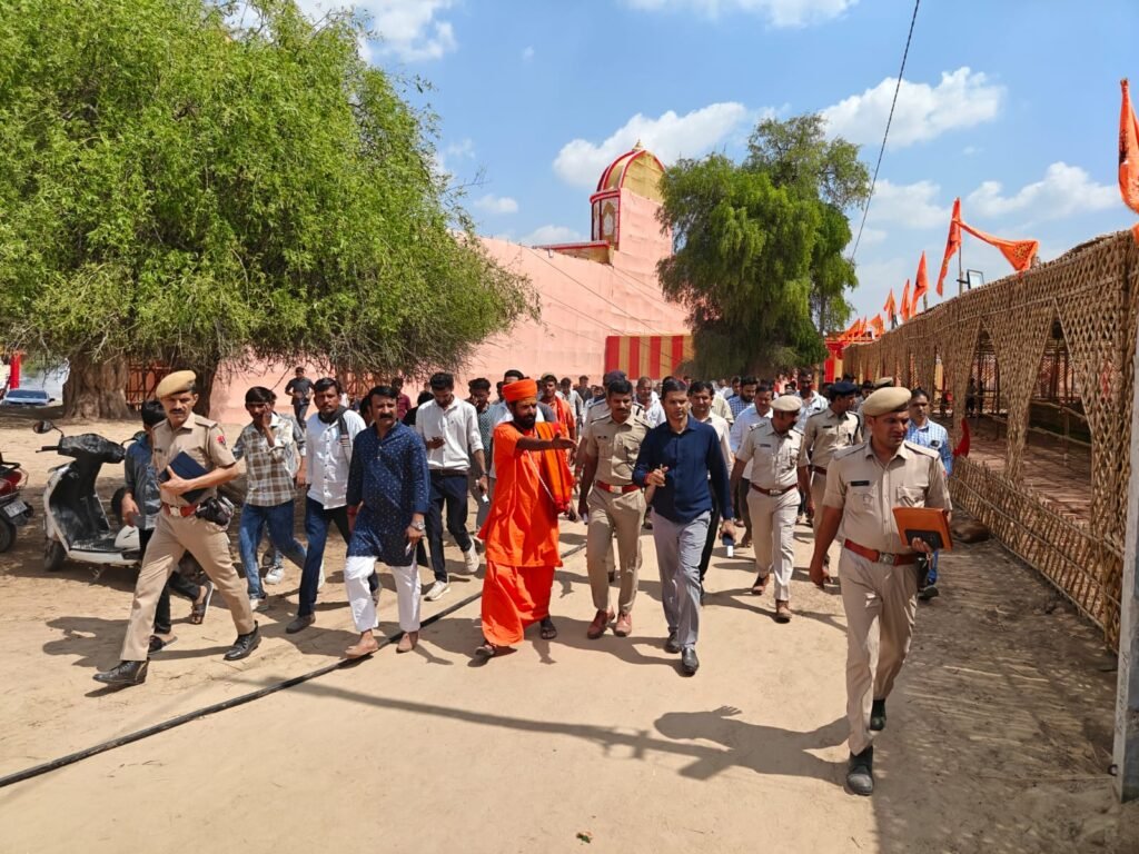 मुख्यमंत्री के कनाना आगमन की तैयारियां तेज, व्यवस्थाओं का लिया जायजा 1002196399