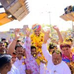 प्रदेश कार्यसमिति सदस्य बनने के बाद प्रथम क्षेत्र आगमन पर विभिन्न स्थानों पर हुआ स्वागत, नागाणा धाम व जसोलधाम में किए दर्शन IMG 20260304 WA0130