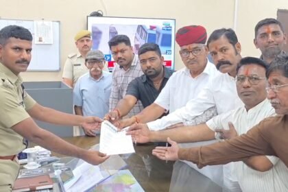 भजन गायक छोटूसिंह रावणा को मिली धमकी, सुरक्षा की मांग को लेकर एसपी को सोपा ज्ञापन IMG 20260330 17311986